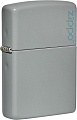 Зажигалка Zippo Classic Flat Grey Zippo Logo 49452ZL