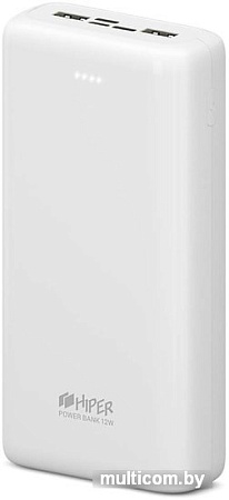Портативное зарядное устройство Hiper PSL28000 (белый)