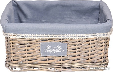 Корзина Natural House Лен EW-20 S (серый)