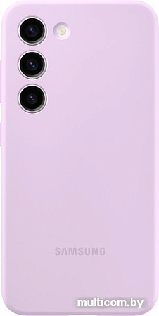 Чехол для телефона Samsung Silicone Case S23 (лиловый)