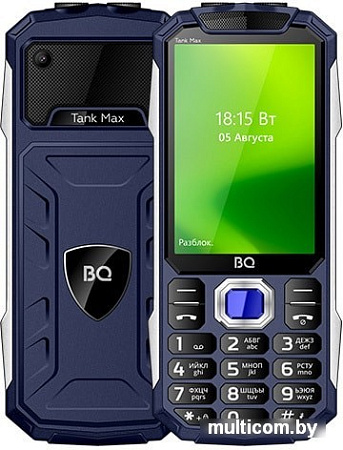 Мобильный телефон BQ-Mobile BQ-3586 Tank Max (синий)