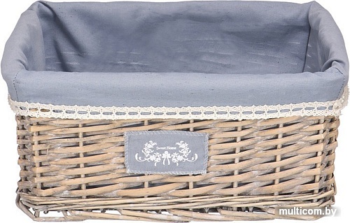 Корзина Natural House Лен EW-20 S (серый)