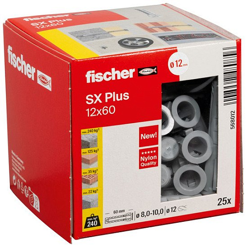 Fischer SX Plus 12x60 568012 (25 шт)