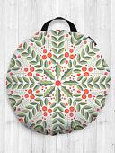 Подушка для сидения JoyArty Снежинка из веток смородины dsfr_290613