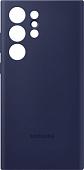 Чехол для телефона Samsung Silicone Case S23 Ultra (темно-синий)