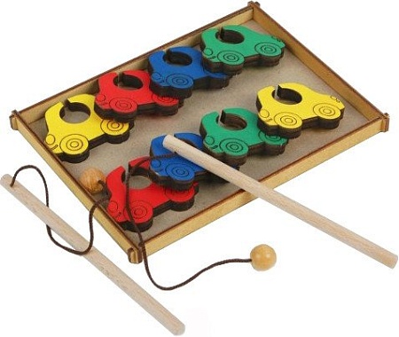 Развивающая игра Лас Играс Поймай-ка. Машинки 2729069