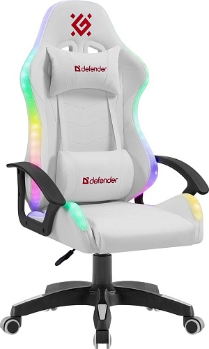 Игровое (геймерское) кресло Defender Factor X (белый)