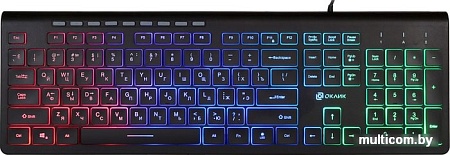 Клавиатура Oklick 490ML (черный)