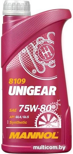 Трансмиссионное масло Mannol Unigear 75W-80 1л