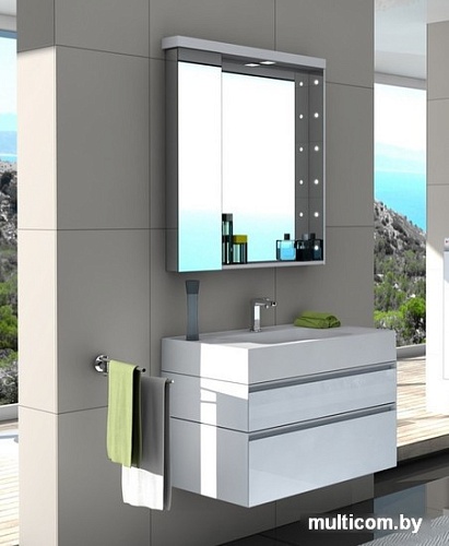 Акватон Ричмонд 80 Тумба белая [1.A152.3.01R.D01.0]