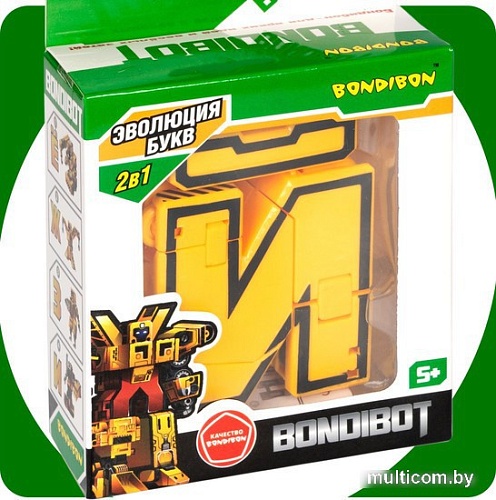 Трансформер Bondibon Bondibot Буква Й ВВ5496