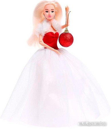 Кукла Happy Valley Снежная принцесса Ксения 6954244 (красно-белый)