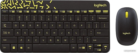 Офисный набор Logitech MK240 Nano 920-008198 (черный)