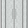 Душевой уголок Grossman Cosmo 90x90x195 301.K33.02.9090.10.02 (хром/шиншилла стекло)