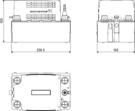 Насос Grundfos Conlift1