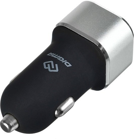 Автомобильное зарядное Digma DGCC-2U-QC3.0-BS