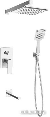 Душевая система Esko Squared Chrome 7in1 SQ