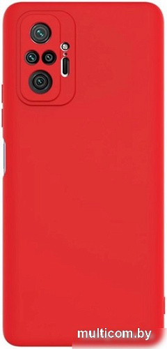 Чехол для телефона Case Cheap Liquid для Xiaomi Redmi Note 10 Pro (красный)
