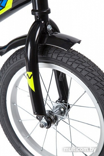 Детский велосипед Novatrack Twist New 14 141TWIST.BK20 (черный/синий)
