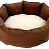 Лежак Кот и Пес Нюша №2 Л4242М-С (коричневый)