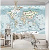 Фотообои Citydecor Детская Карта мира 341 300x260