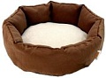 Лежак Кот и Пес Нюша №2 Л4242М-С (коричневый)