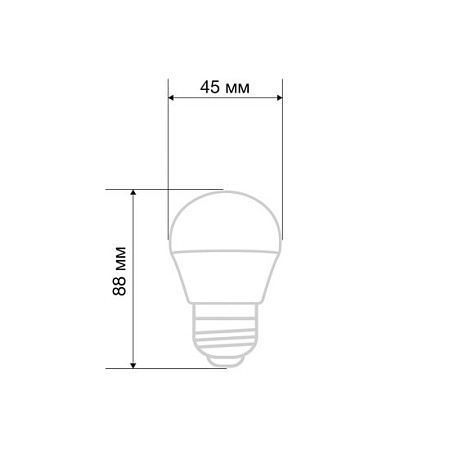 Светодиодная лампочка Rexant Шарик (GL) 11,5Вт E27 1093Лм 2700K теплый свет 604-043