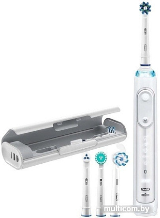 Электрическая зубная щетка Oral-B Genius X 20000 D706.543.6X (белый)