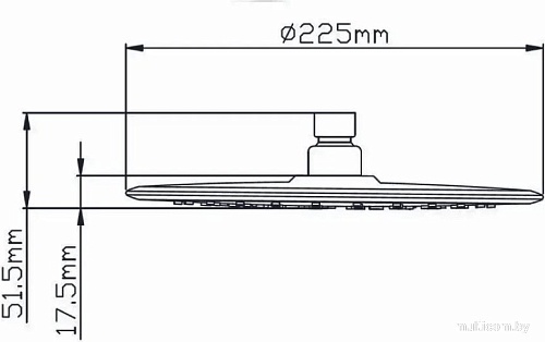Душевая лейка Potato P113