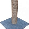 Когтеточка Bast Столбик 40 (джут, серый)