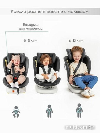 Детское автокресло Amarobaby Champion Isofix AMARO-2008CH-Be (бежевый)