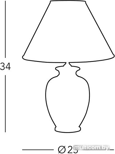 Лампа Kolarz Giardino-Avorio 0014.73S.6