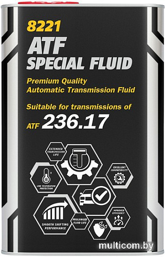 Трансмиссионное масло Mannol ATF Special Fluid 236.17 1л