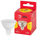 Светодиодная лампочка ЭРА RED LINE LED MR16-5W-827-GU5.3 R