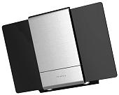 Каминная вытяжка Kronasteel TALLI 600 inox/black glass 3P