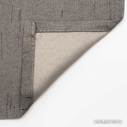 Штора Этель Классика 7062904 130x300. темно-бежевый, 1 шт)