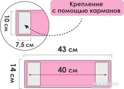 Моп (тряпка) Perfecto Linea 44-432018
