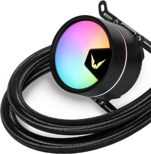 Система жидкостного охлаждения для процессора Valkyrie A240 ARGB (черный)