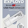 USB Flash Exployd 620 8GB (белый)