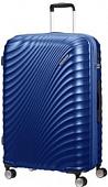 Чемодан-спиннер American Tourister Jetglam Metallic Blue 77 см