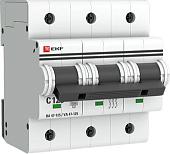 Выключатель автоматический EKF PROxima ВА 47-125 3Р 125А (С) mcb47125-3-125C