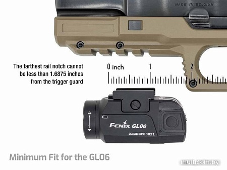 Фонарь Fenix Glock GL06 (черный)