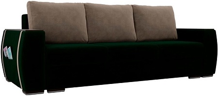 Диван Лига диванов Брион 101759 (зеленый/бежевый)