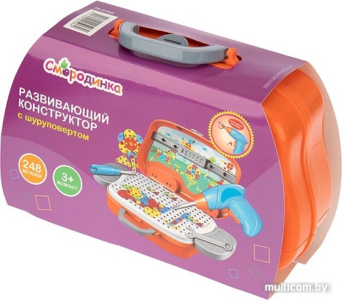 Набор инструментов игрушечных Смородинка 70-0724