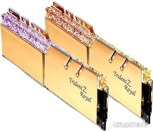 Оперативная память G.Skill Trident Z Royal 2x16GB PC4-25600 F4-3200C16D-32GTRG