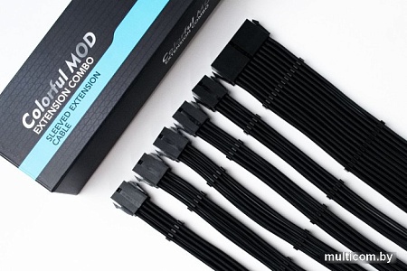 Кабель Qingsea Colorful MOD Extansion Combo QHM-0801 (черный)