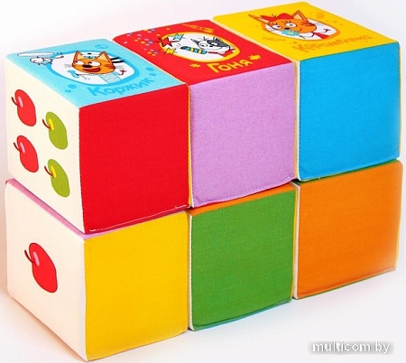 Кубики Мякиши Три Кота Математика 473