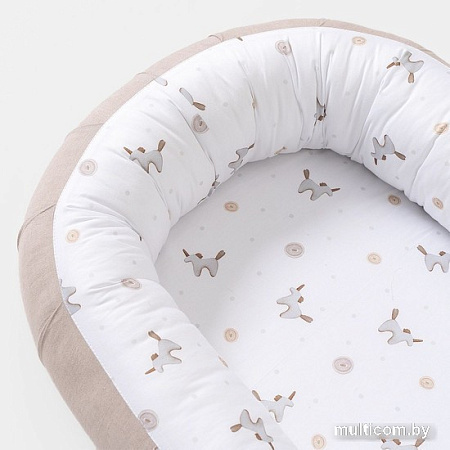Матрас-кокон Perina Soft Cotton гнездышко ГН-02.12 (песочный)