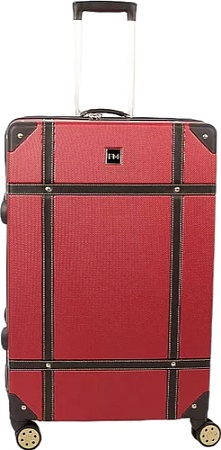 Чемодан-спиннер Francesco Molinary 336-0193/3-28 (бордовый)