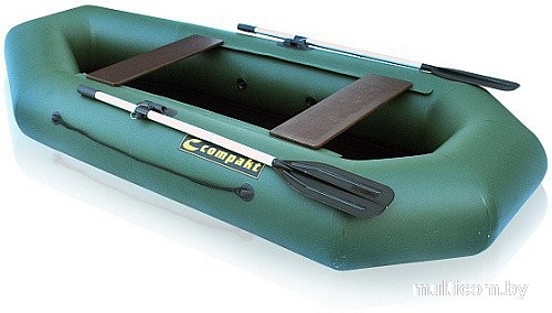 Моторно-гребная лодка Leader Boats Компакт-260 0082200 (зеленый)